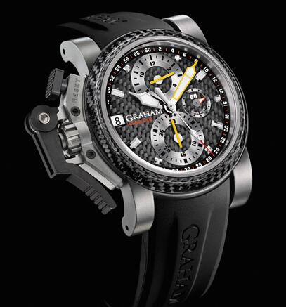 Review Replica Watch Graham Chronofighter Oversize Titanium Airwing Black Carbon 20VKI.T09A.K10B